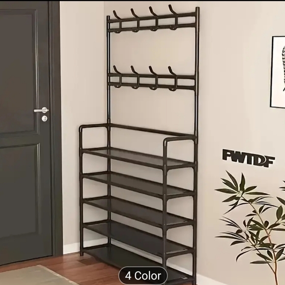 SHOE & CLOTHES RACK NWT - Picture 4 of 11